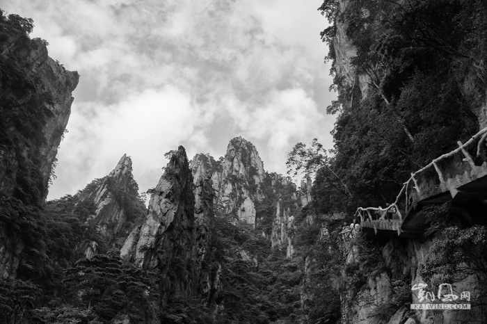 水墨黄山