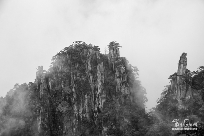 水墨黄山