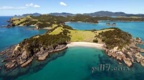 新西兰最热门的旅游景点Top9：群岛湾