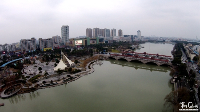 凤城泰州航拍实景 凤城泰州航拍实景