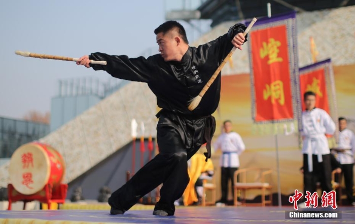 武林八大门派走进南京大报恩寺以武会友共话“报恩”