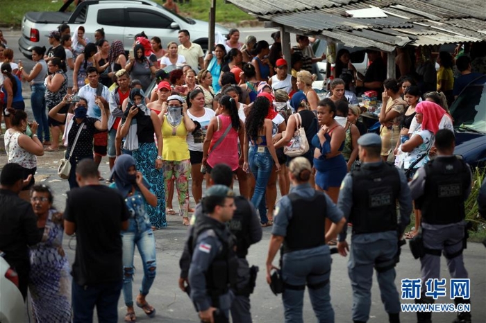 （外代一线）（2）巴西发生监狱暴动至少50人死亡