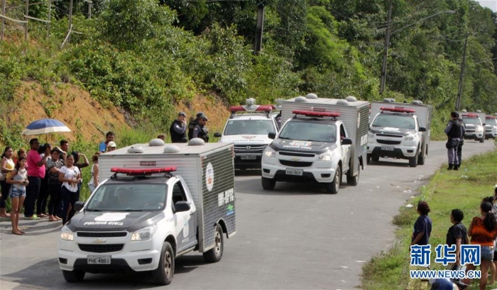 （外代一线）（9）巴西发生监狱暴动至少50人死亡