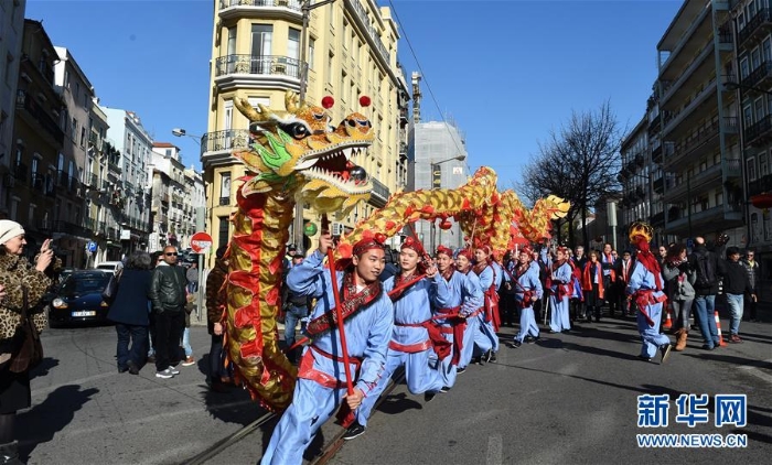 （国际）（1）中葡民众共庆“欢乐春节”