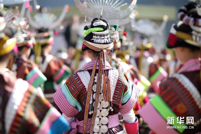 #（社会）（3）贵州丹寨：望会节上盛装秀