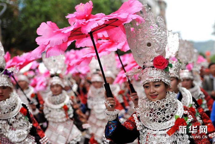 #（社会）（5）贵州台江：苗族同胞欢度姊妹节