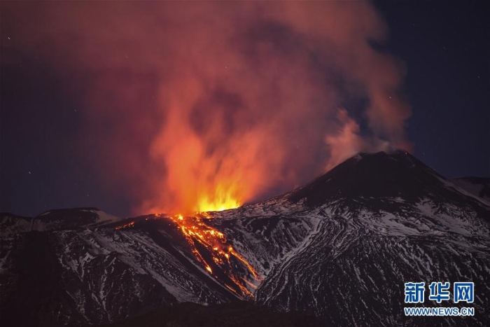 [2]（外代二线）意大利埃特纳火山喷发