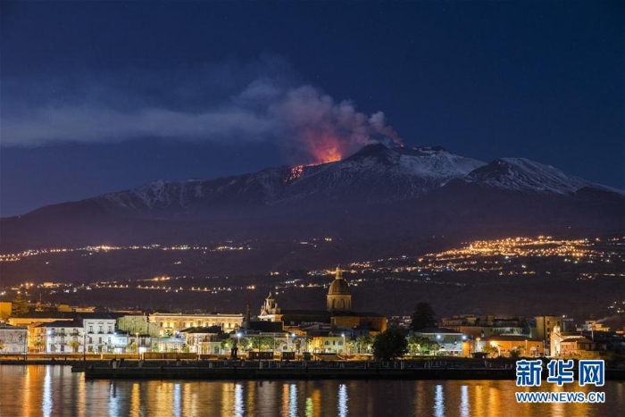[7]（外代二线）意大利埃特纳火山喷发