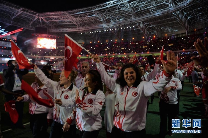 （体育）（5）第23届夏季听障奥运会在土耳其萨姆松开幕