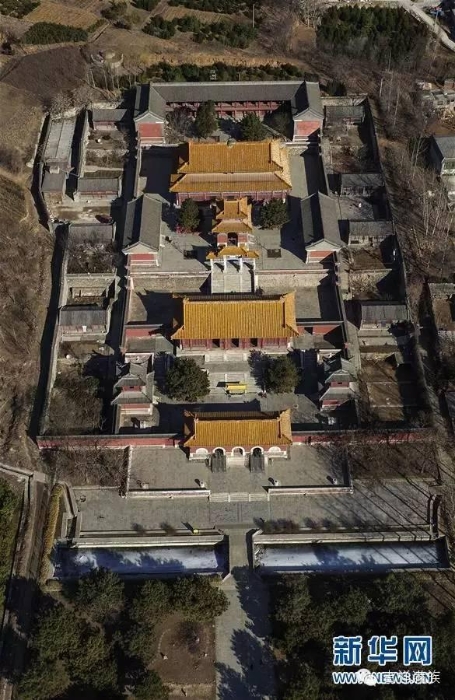 航拍清西陵