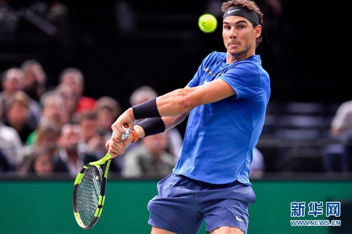 （体育）（3）网球——ATP巴黎大师赛：纳达尔锁定年终世界第一