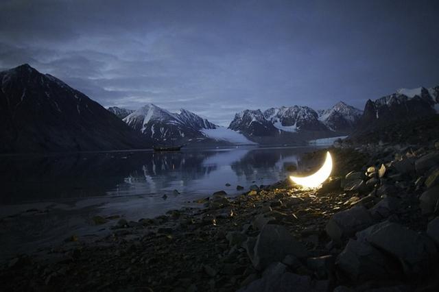 《三峰摄影》这组亮月作品惊艳了整个夜晚