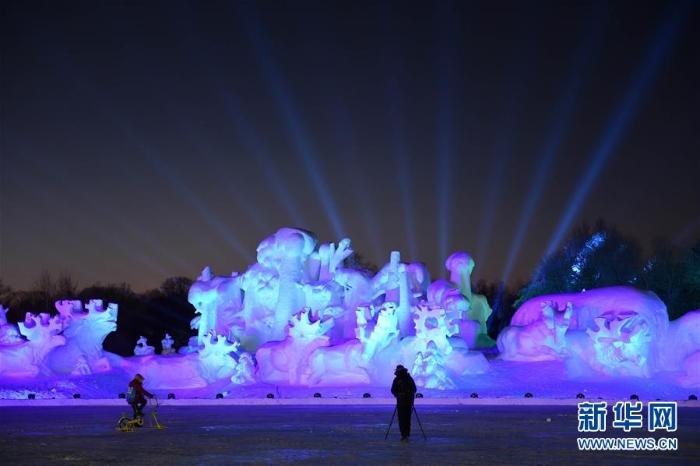 （社会）（4）幻影雪秀“添彩”雪博会