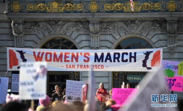 （国际）（4）美国各地举行妇女大游行