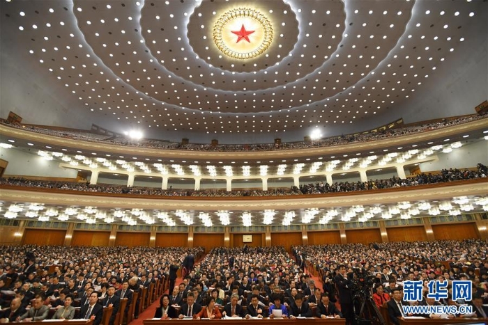 （两会·政协开幕）（9）全国政协十三届一次会议在京开幕