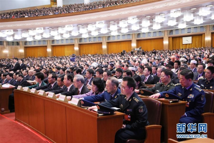 （两会）（2）十三届全国人大一次会议在北京闭幕