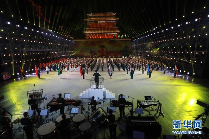（军事）（2）“和平号角－2018”上海合作组织第五届军乐节在京开幕
