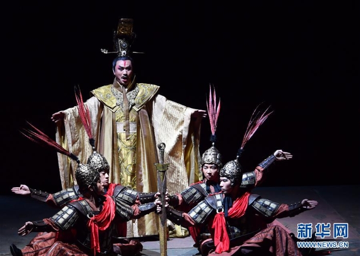 （文化）（2）民族歌剧《楚庄王》在京上演
