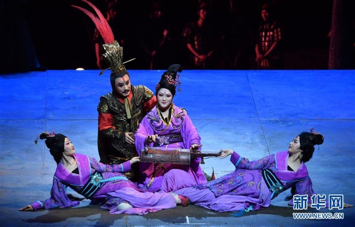 （文化）（3）民族歌剧《楚庄王》在京上演
