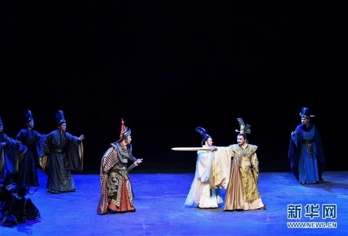 （文化）（4）民族歌剧《楚庄王》在京上演