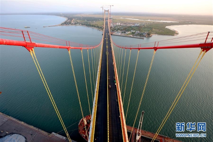 （国际）（1）非洲主跨径最大悬索桥通车在即