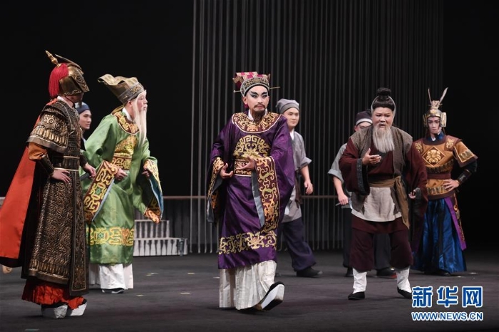 （图文互动）（3）台湾豫剧团排演《武皇投简》将亮相台湾戏曲艺术节