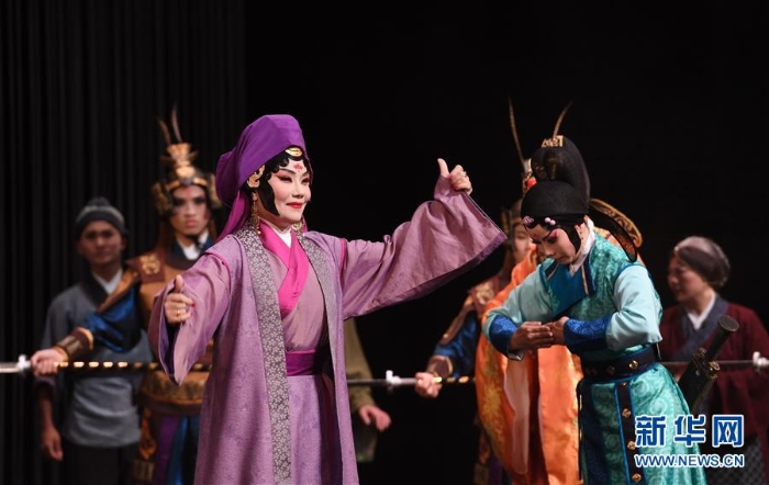 （图文互动）（4）台湾豫剧团排演《武皇投简》将亮相台湾戏曲艺术节