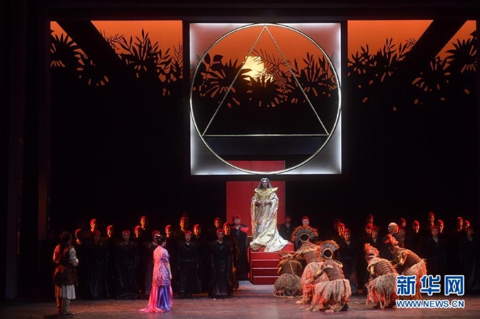 （文化）（2）中央歌剧院演出莫扎特歌剧《魔笛》