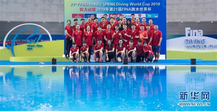 （体育）（1）跳水——世界杯：中国队包揽全部金牌
