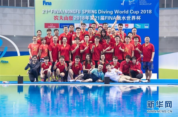 （体育）（2）跳水——世界杯：中国队包揽全部金牌