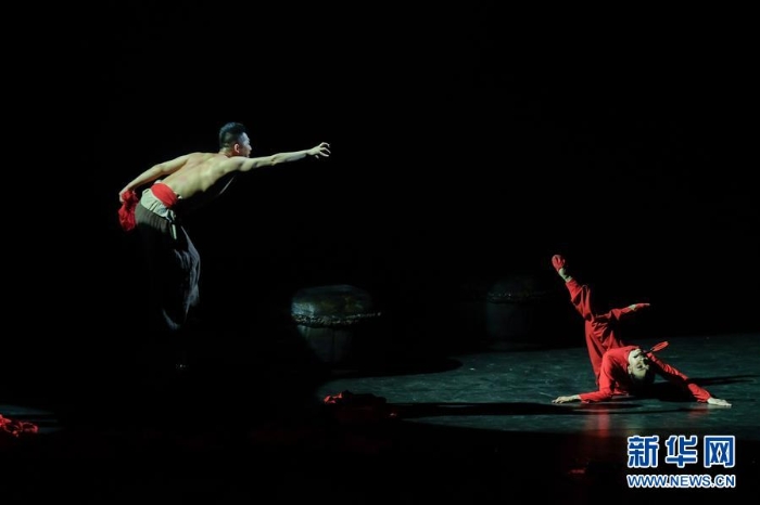 #（XHDW）（3）舞剧《红高粱》在江苏南通上演