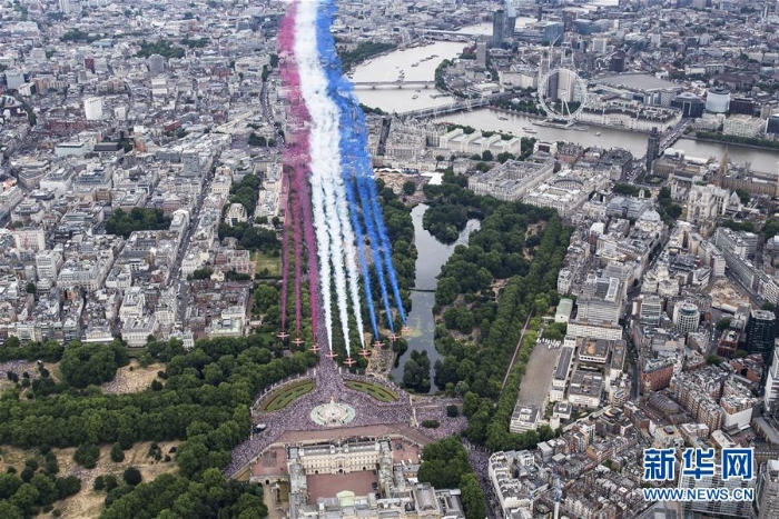 （国际）（3）英国皇家空军举行100周年庆典