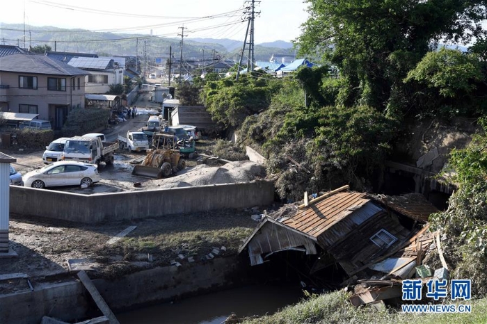 （国际）（4）日本暴雨过后满目疮痍