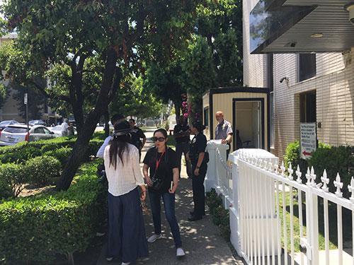 中国驻洛杉矶总领馆门前发生枪击案，除枪手外无人伤亡。