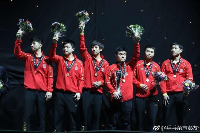 刘国正率队参加了今年的团体世界杯