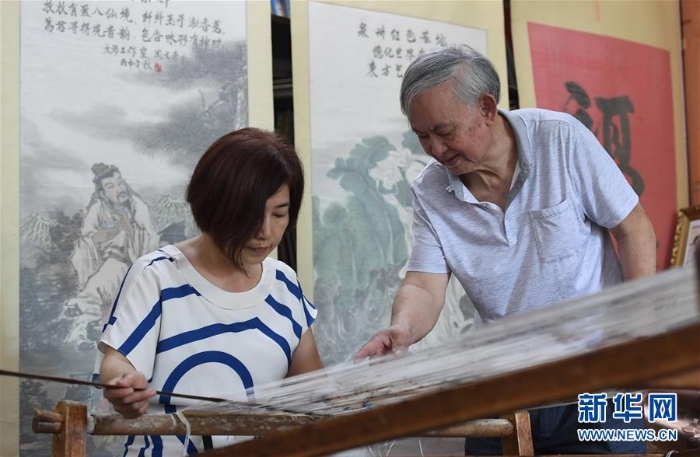 （文化）（2）福建永春：千年纸织画的传承