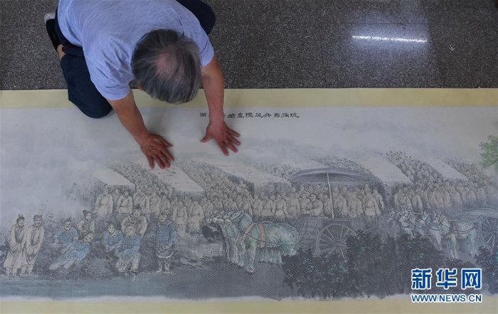 (文化)(3)福建永春:千年纸织画的传承