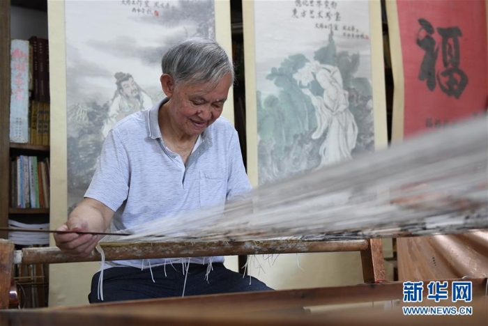 (文化)(4)福建永春:千年纸织画的传承