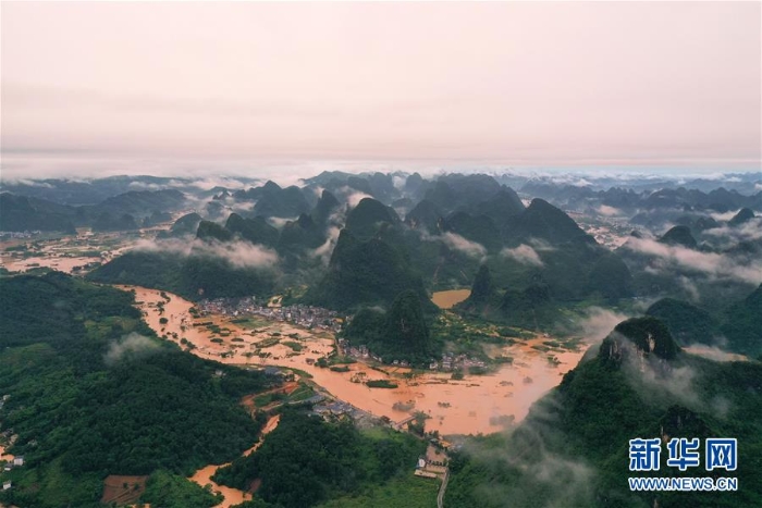 （新华视界）（2）持续强降雨造成广西超32万人受灾