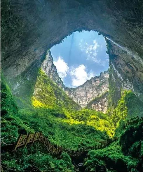 国内五大地缝奇观,简直太神奇了!咱湖北的位列第一哦