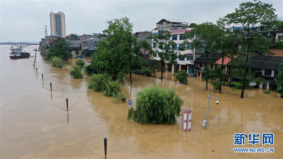 （防汛抗洪）（3）强降雨引发广西融江水位暴涨