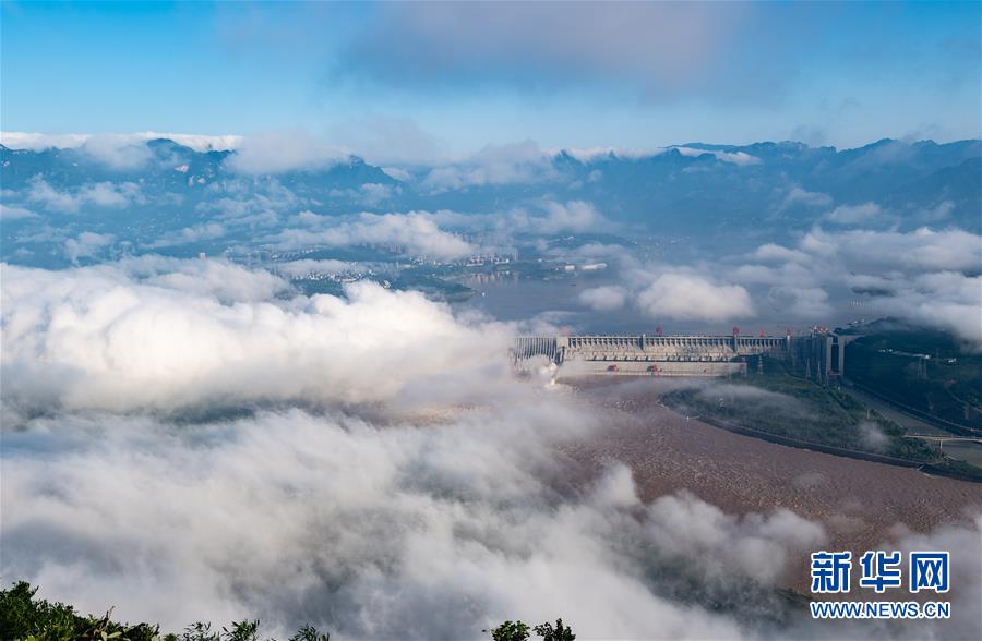 #（防汛抗洪·图文互动）（5）三峡水库有效拦蓄长江2020年第3号洪水削峰达36.7%