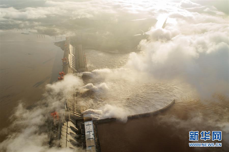 #（防汛抗洪·图文互动）（7）三峡水库有效拦蓄长江2020年第3号洪水削峰达36.7%