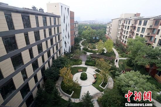 资料图:北京共有产权养老试点项目。<a target='_blank' href='http://www.chinanews.com/'>中新社</a>记者 张宇 摄 点击进入下一页