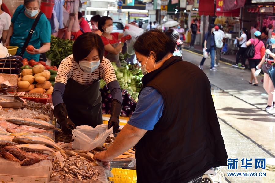 （图文互动）（3）特写：疫情下的香港街头