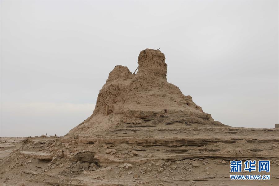 (图文互动)(3)新疆抢险加固楼兰古城三间房和佛塔遗址