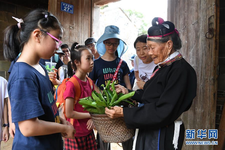 （走向我们的小康生活）（2）89岁畲族老人钟莲娇为家乡“代言”