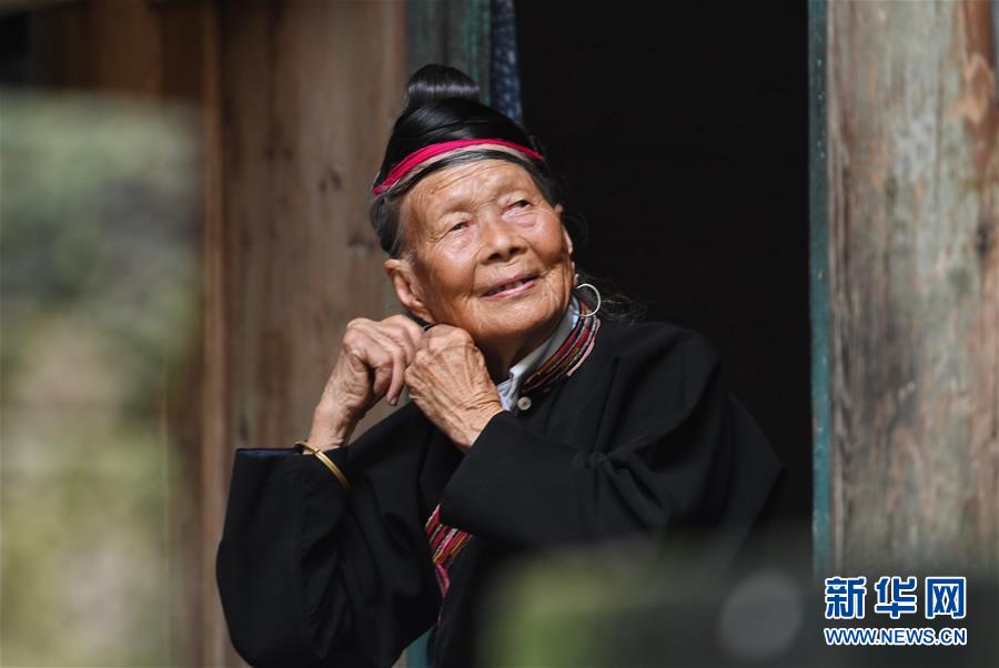（走向我们的小康生活）（5）89岁畲族老人钟莲娇为家乡“代言”