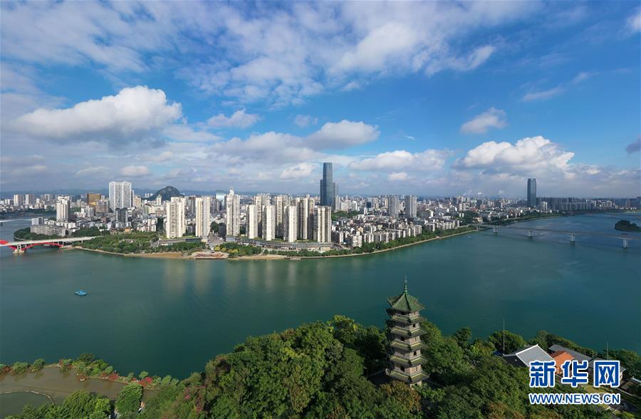 #(环境)(3)广西柳州:一江碧水入画来