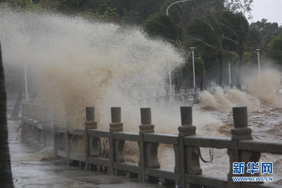 （社会）（4）台风“海高斯”登陆广东珠海